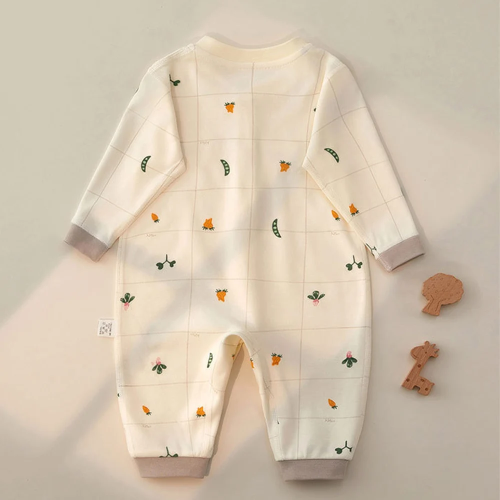 Long Sleeve Baby Rompers For Girls Boys 100% Cotton Spring Autumn Winter Newborn Clothes Infant Onesies