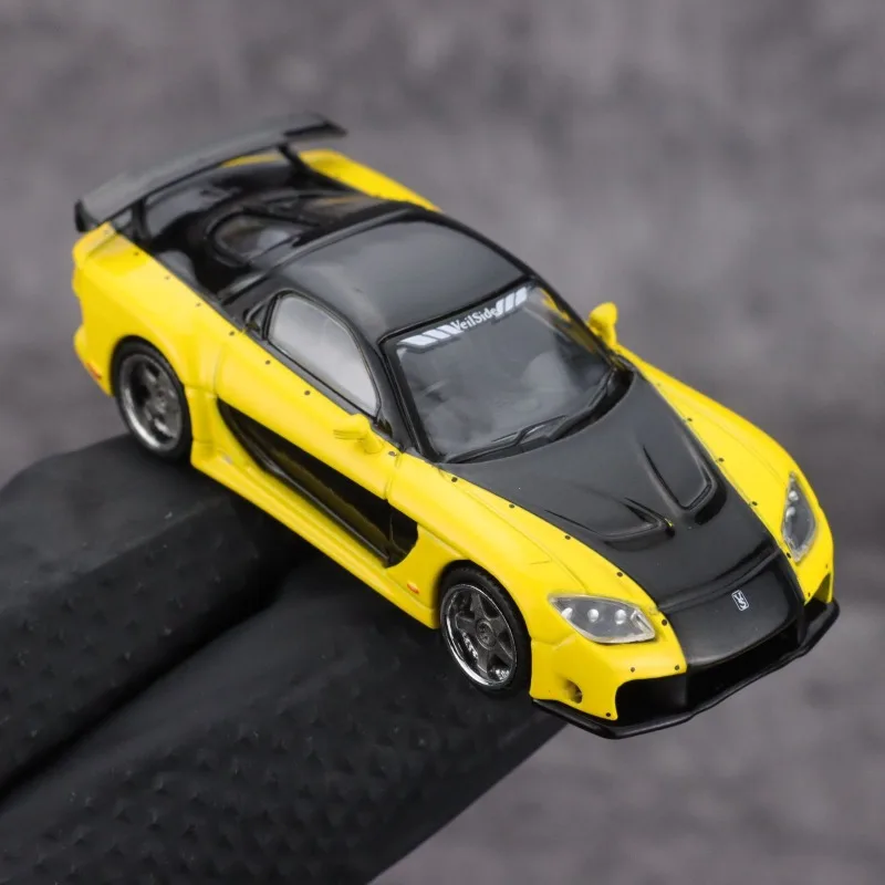 TW Diecast 1:64 Mazda RX-7 VeilSide Fortune7 Car Model Mazda Play Vehicles Collectible Model Cars Toys for Boys Gift view 3