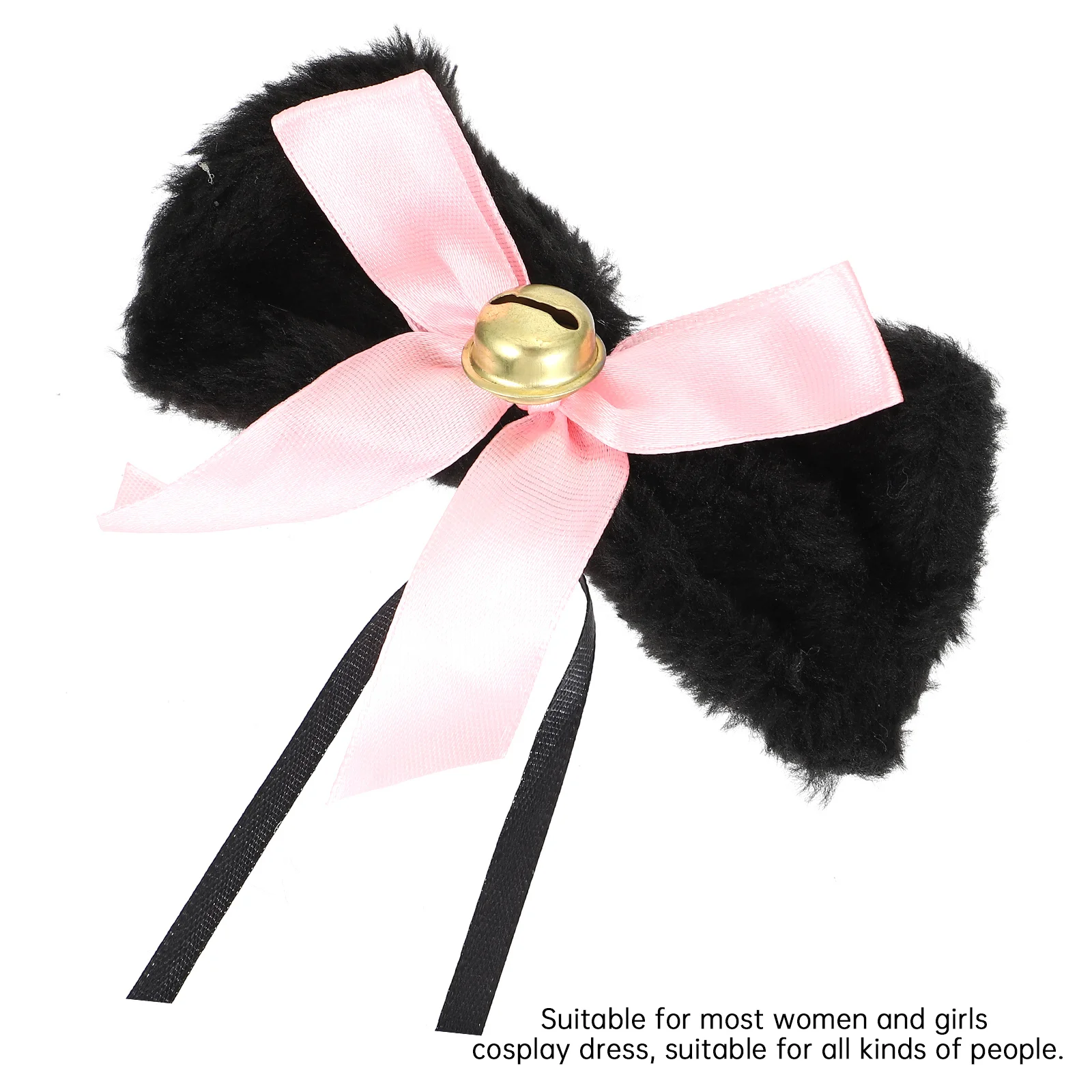 1Set Cat Ears Headband Tail Paw Bow Tie Cosplay Costume for Girls Role Playing Party Masquerade Festival Performance