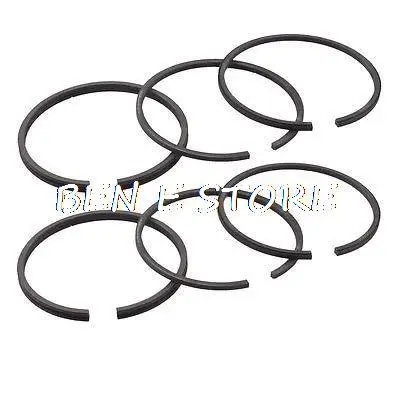 50mmx45mm Air Compressor Balance Piston Ring Sealring Pistonring Set 6 in 1