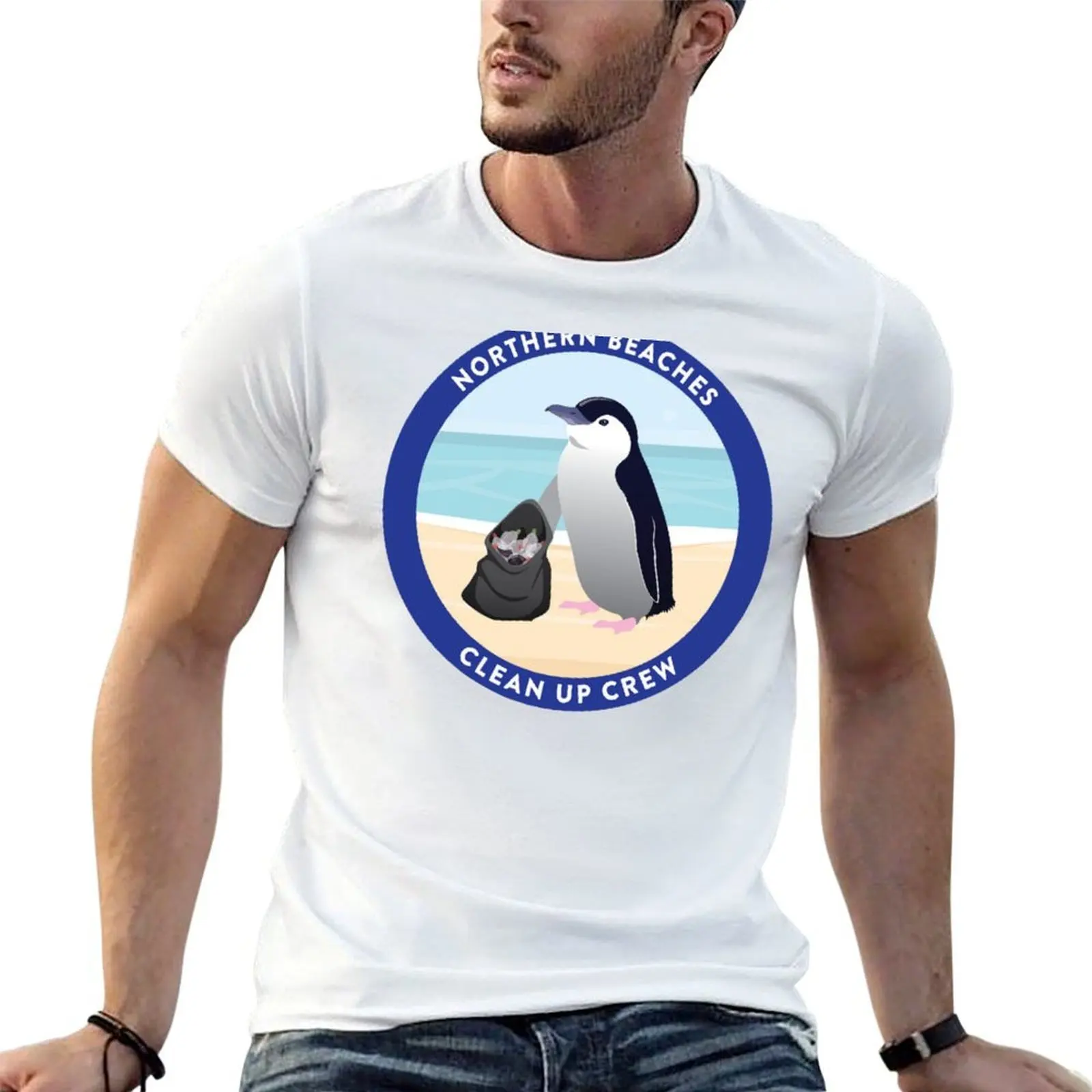 

Northern Beaches Clean Up Crew T-Shirt man t shirts graphic t shirts for man slim fit T-Shirt