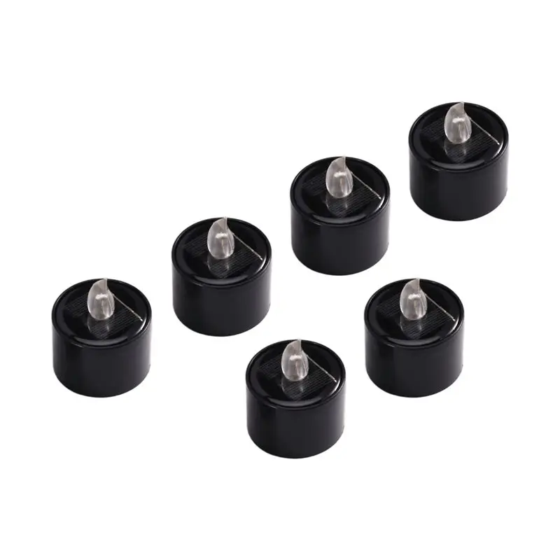

ABLJ Outdoor Candle Light LED Solar Light 6PCS Waterproof Solar Garden Lamp Flameless Ambient Lighting For Party