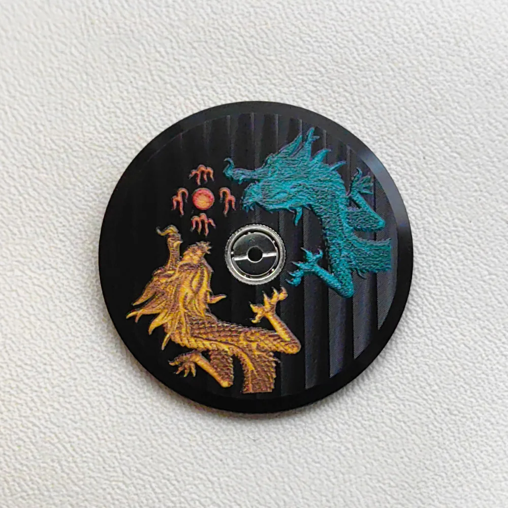 Круглый ротор движения NH35, автоматические детали молотка, пригодные для NH36 NH38 NH39 4R35 7S26 NH35, ротор молотка с осциллирующим весом