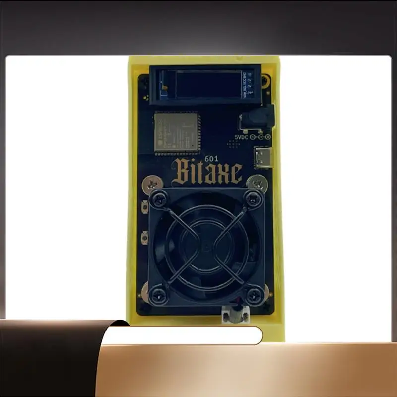 

Open Sources Miner With Stand Bitaxe Gamma 601 BTC 1.2TH/S Bitcoin Miner BM1370 Asic Chip From Antminer S21 Pro-X64A