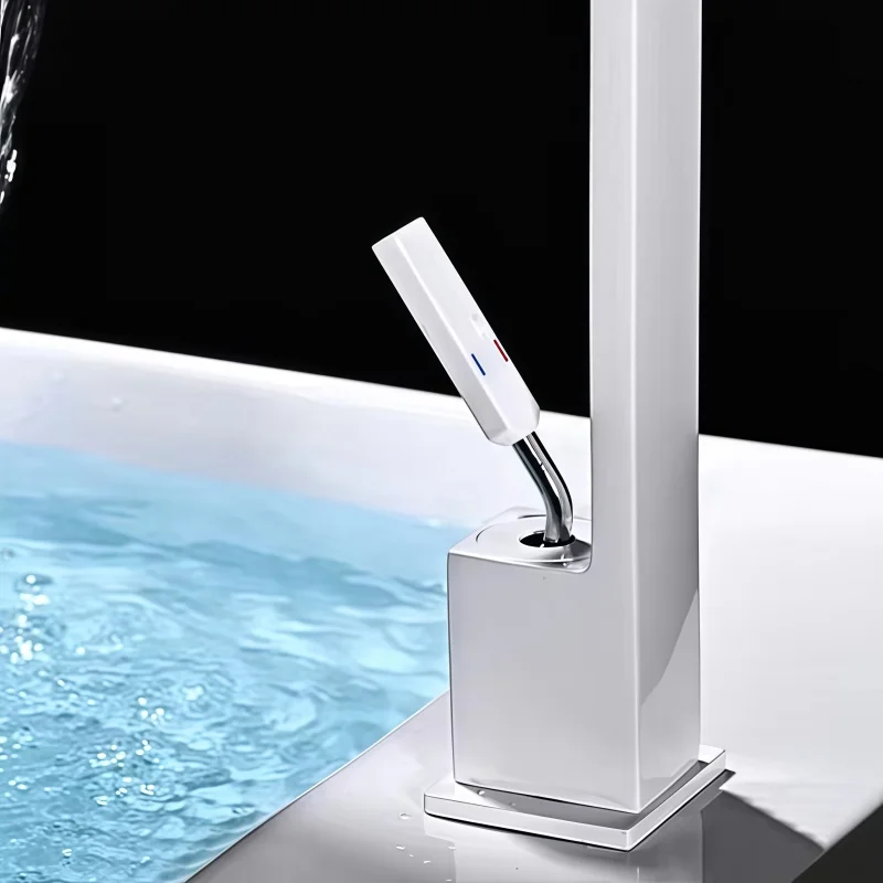 Copper-colored dual-purpose cold and hot water faucet, wash basin for home use, bathroom sink, toilet seat basin faucet