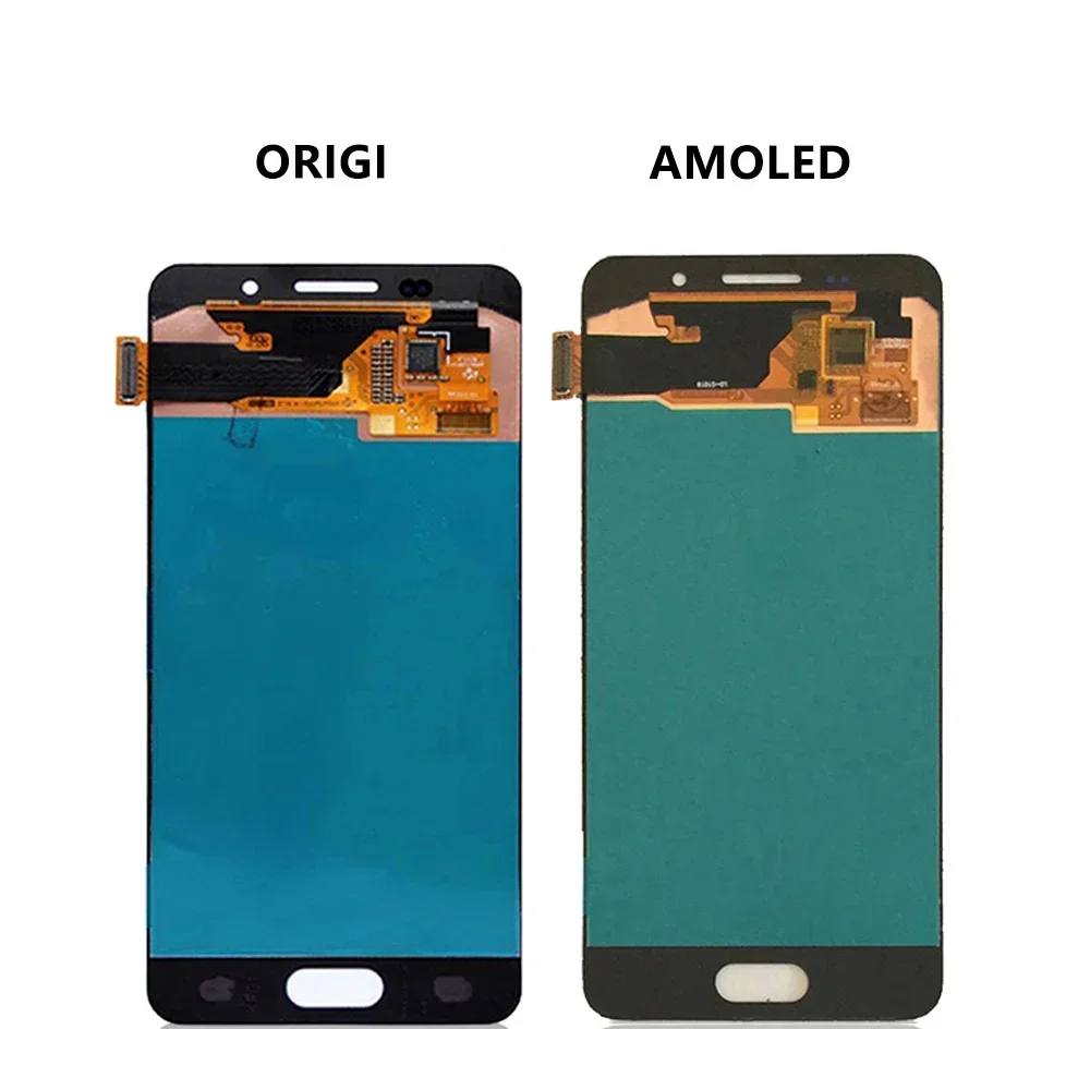 4.7\'\' SUPER AMOLED A310F LCD For SAMSUNG A3 2016 A310 A310F A3100 LCD Display Touch Screen Digitizer Assembly