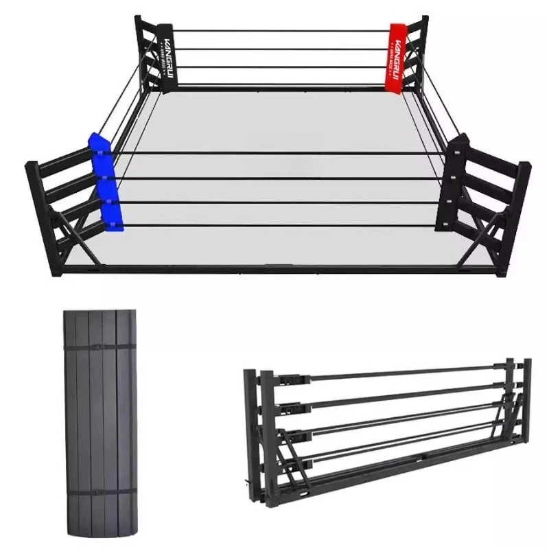 Custom Size Foldable Boxing Ring 4m 5m 6m - Portable Ring for Sale