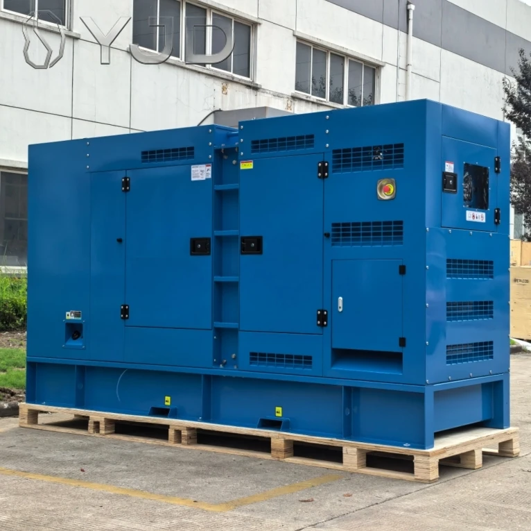 DYJD Super Silent 200kw 250kva diesel Generator with  Cuins Engine 6LTAA8.9-G2 Maximum Power 220KW 275KVA with Cover