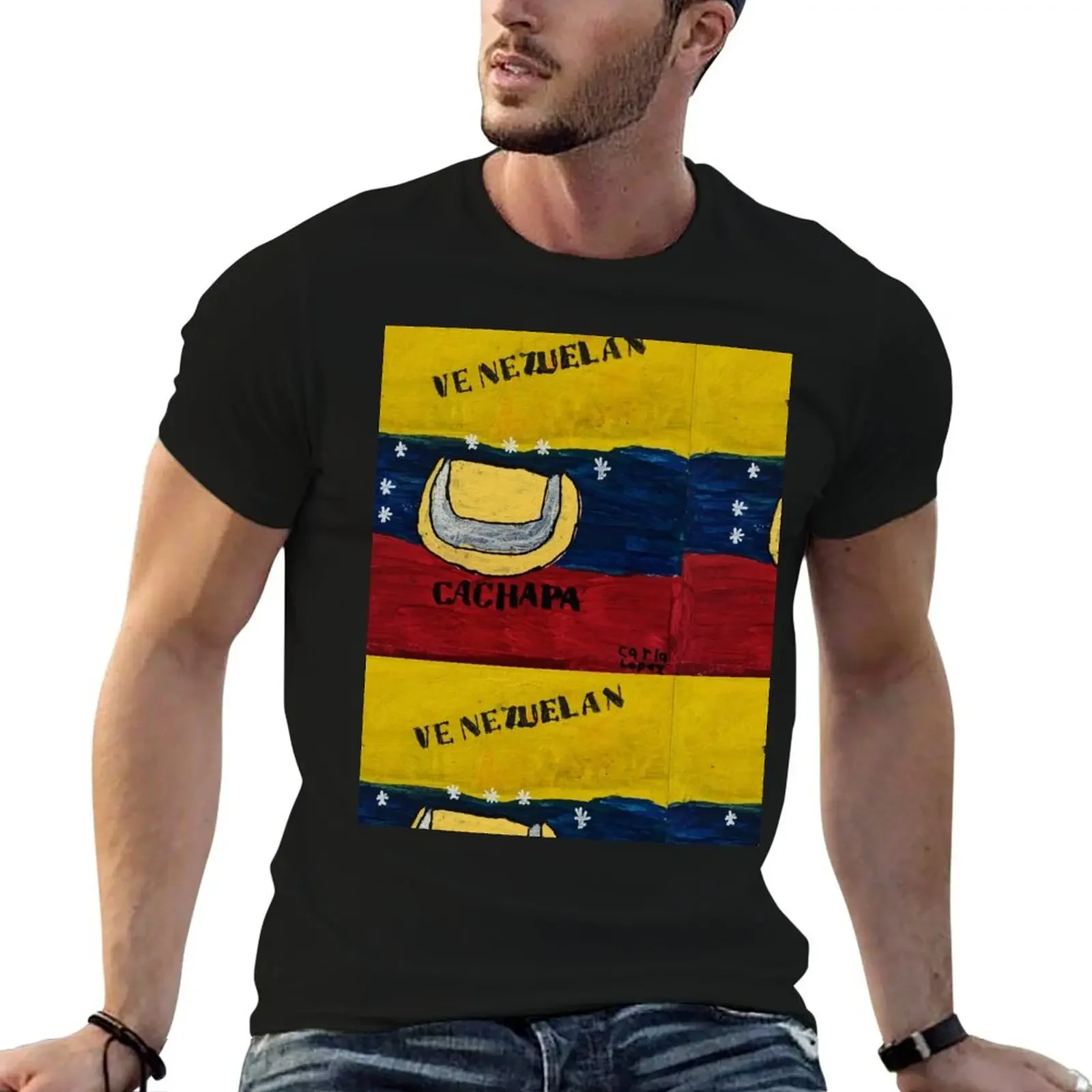 

My Favorite Food by Carla L. T-Shirt cotton man t-shirts oversized t shirt plus size men clothing