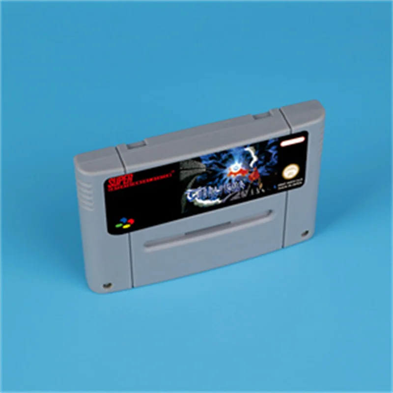 for Terranigma (Battery Save) 16bit game card for EUR PAL version SNES video game console