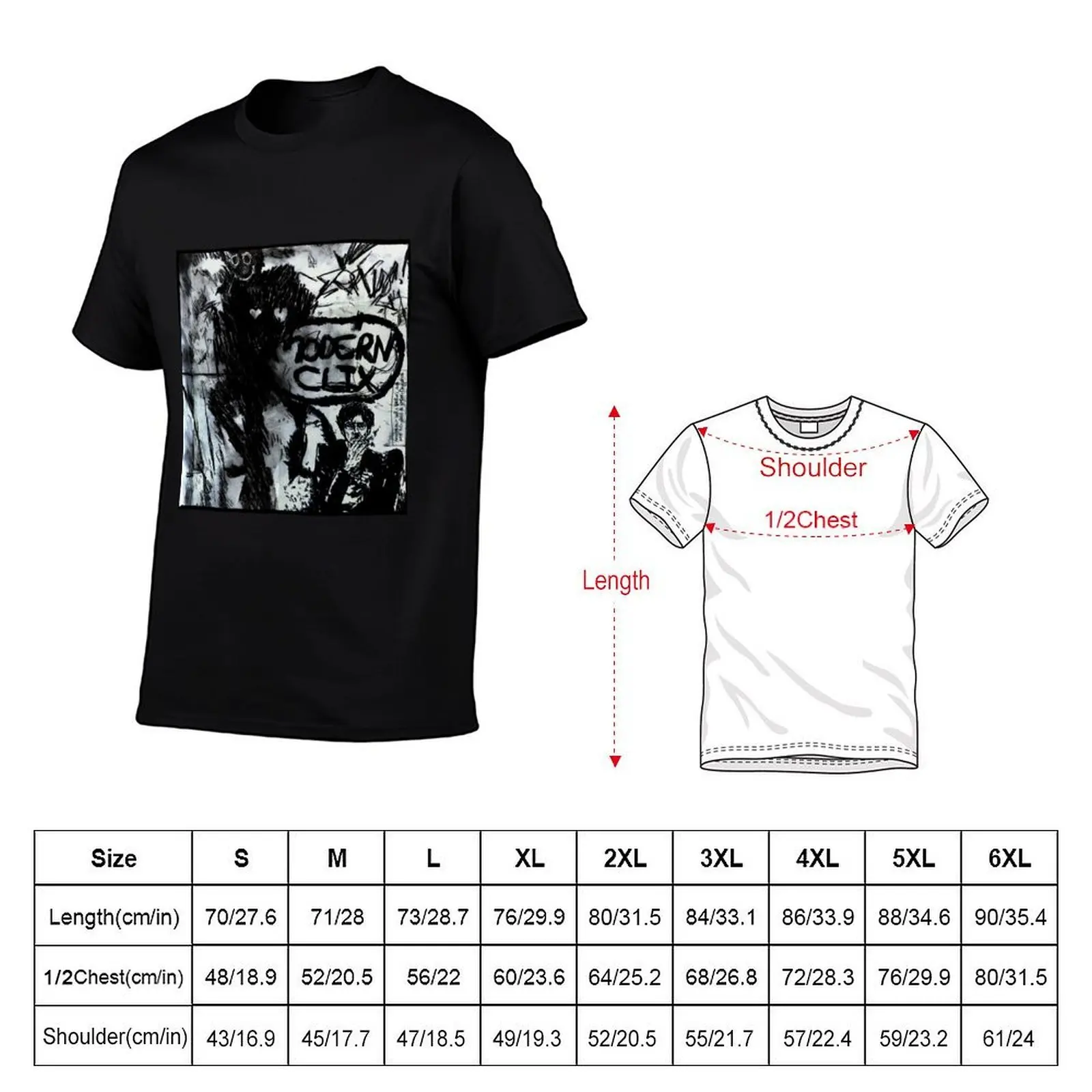 Charly García en Clics Modernos, by Maximiliano Lopez Barrios T-Shirt plus sizes football t shirt cotton t shirt men