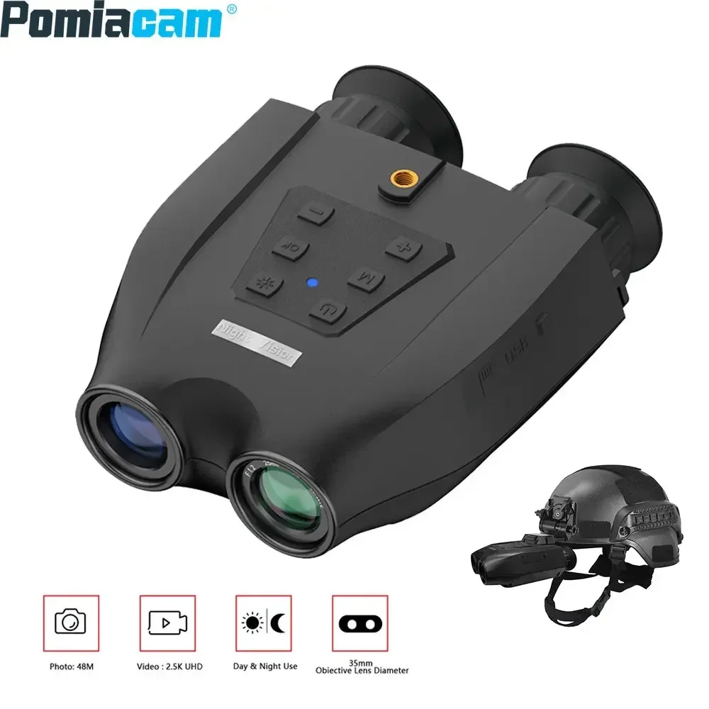 

DT99 Binoculars Night Vision Head mounted Night Vision Goggle 300M Infrared Binoculars Telescope 8X Digital Zoom for Hunting