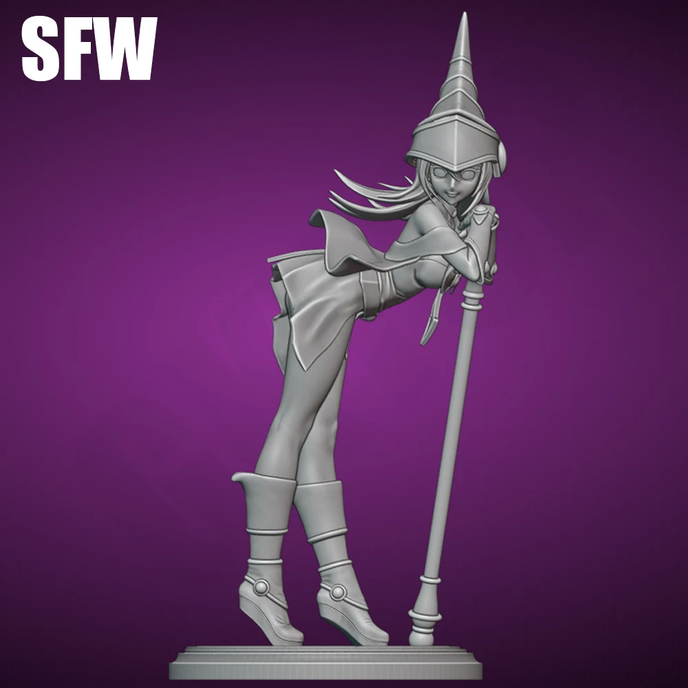 

1/24 Belle Sexy Magician Girl NSFW Resin Model Figure Toy Craft Unassembled Miniature Reduction Statue Unpainted Kits