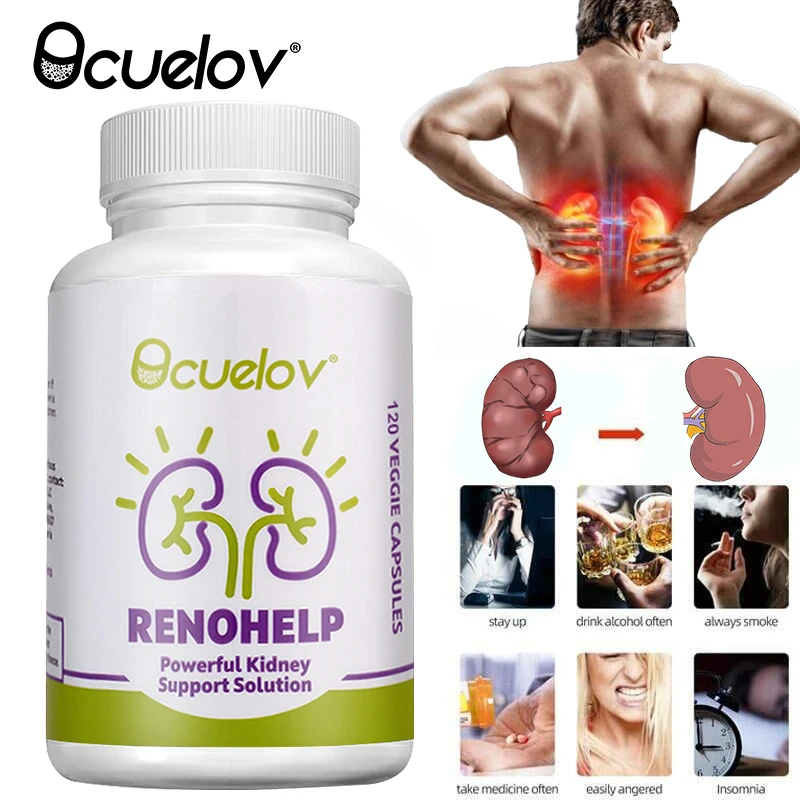 Bcuelov - Natural Kidney Supplement To Support Healthy Kidney Function, Creatinine Levels & Glomerular