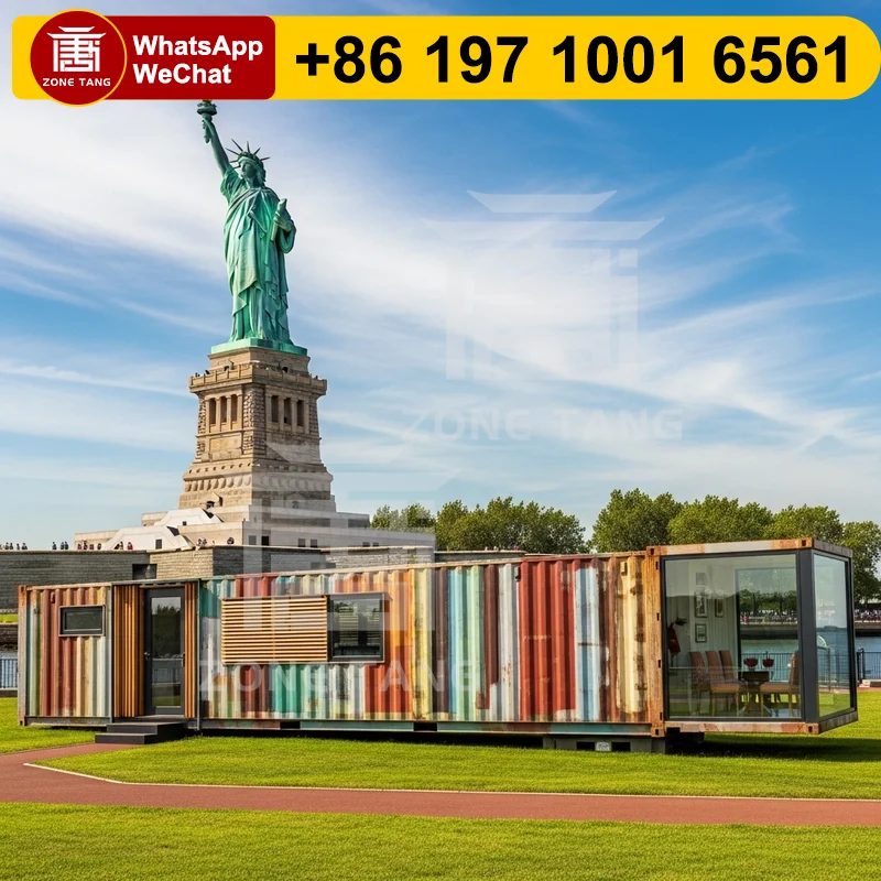 

Flat Pack Home 40ft Expandable Container House USA Vacation Retreat American Houses Prefab Tiny Homes German Houses Tiny Homes