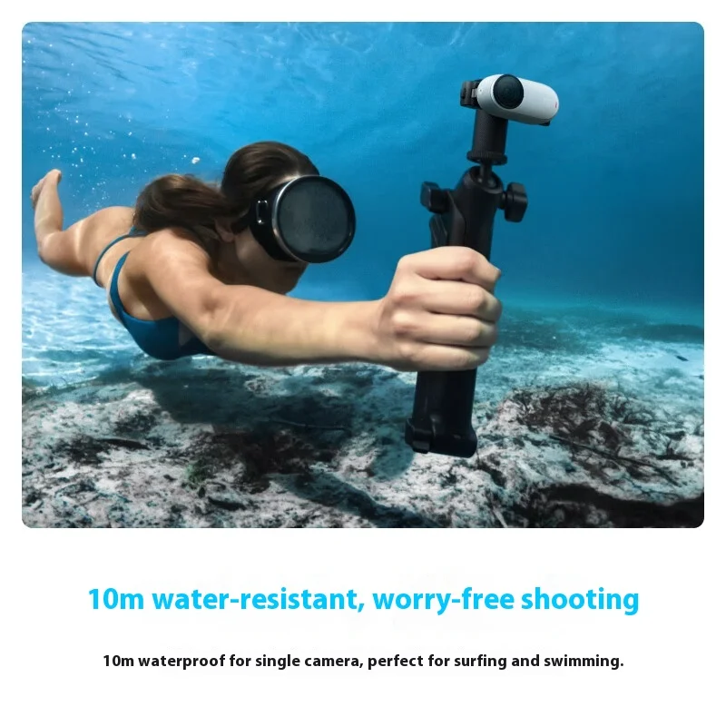 Insta360 GO 3S كاميرا الحركة الصغيرة 4K أسود أبيض 39g 64G 128G Action Pod AI تحرير مقاوم للماء FlowState Insta 360 GO3S أصلي #6