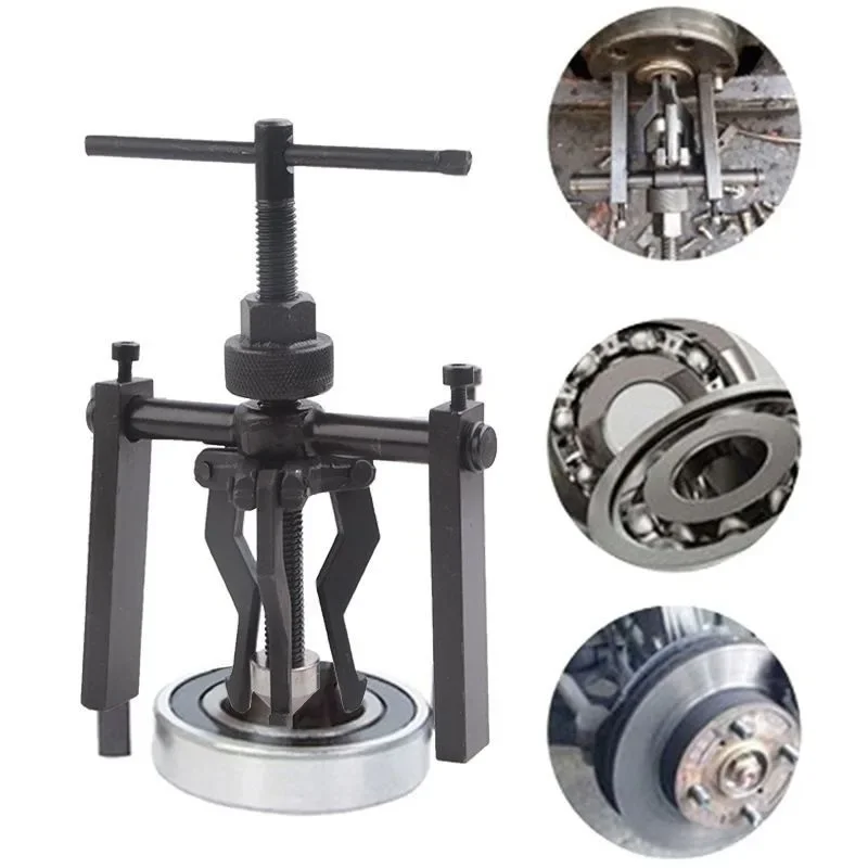 Car Inner Bore Bearing Puller Inner Bearing Disassembly Puller Motorcycle Tripod Bearing Puller Disassembly and Assembly Tool