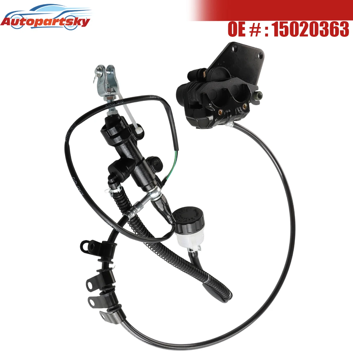 Piezas Automotrices, Conjunto de Caliper de Freno Trasero F15020363 para ITALIKA DM 250 X 2022–2024 300 2025 Nuevo