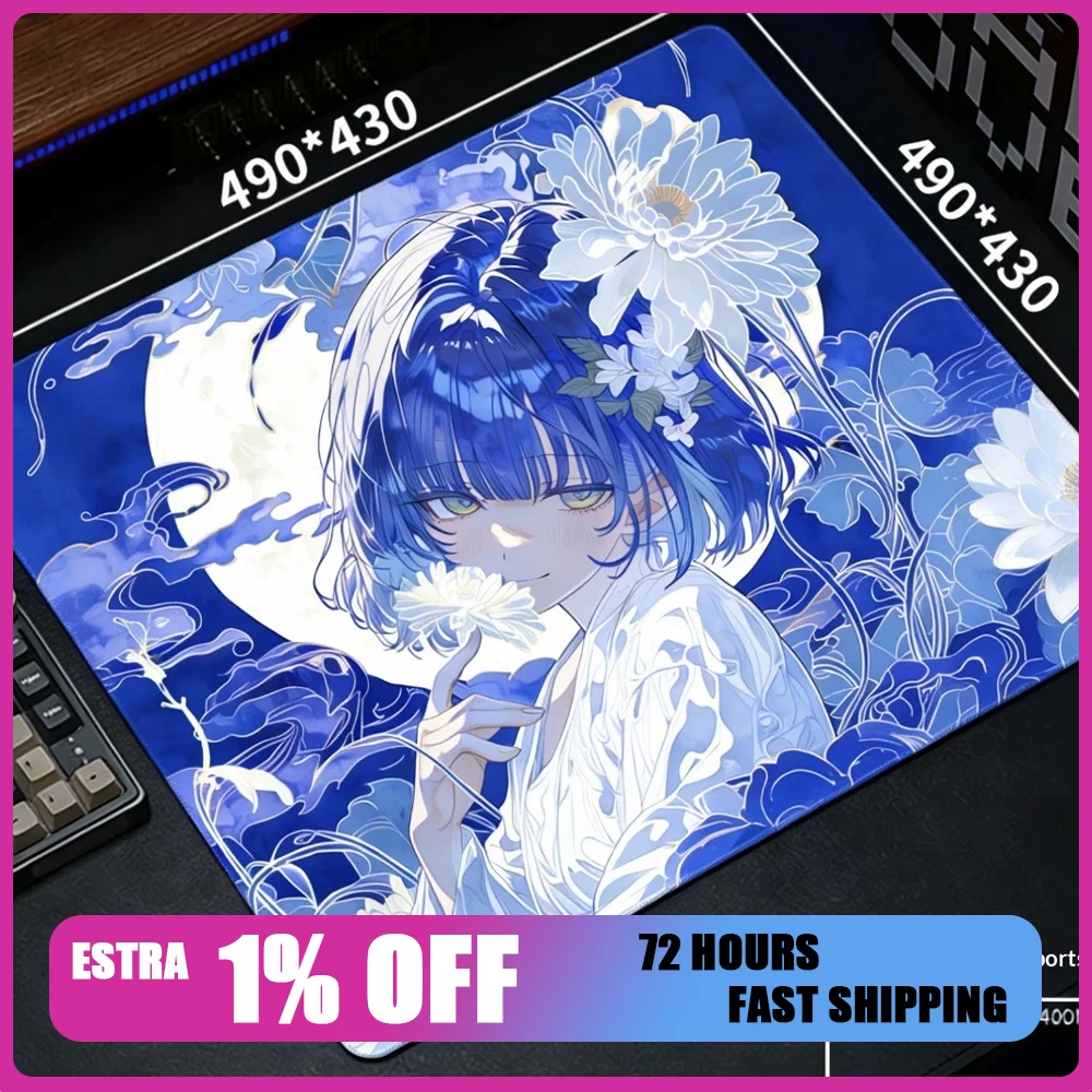 PAN Esports The God Of Moon Glass Gaming Mousepad  FPS Both Speed And Smoothness Mouse Pad For TTK APEX CSGO PC Accessories Gift