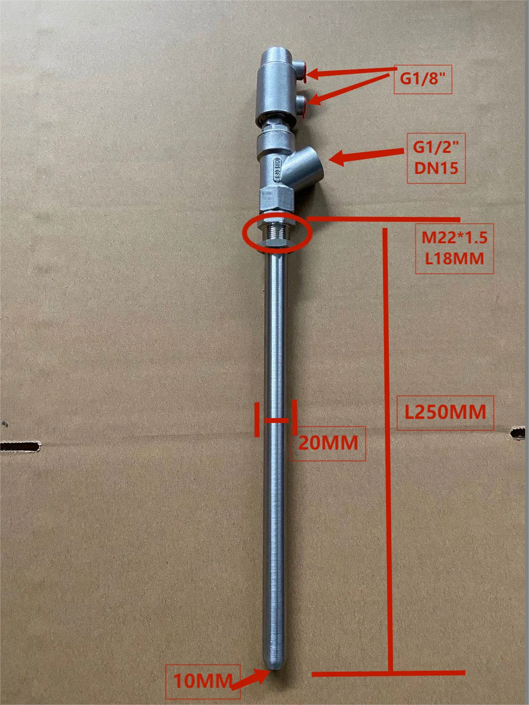 1 set Paste Filling machine outlet valve anti-drop filling nozzle