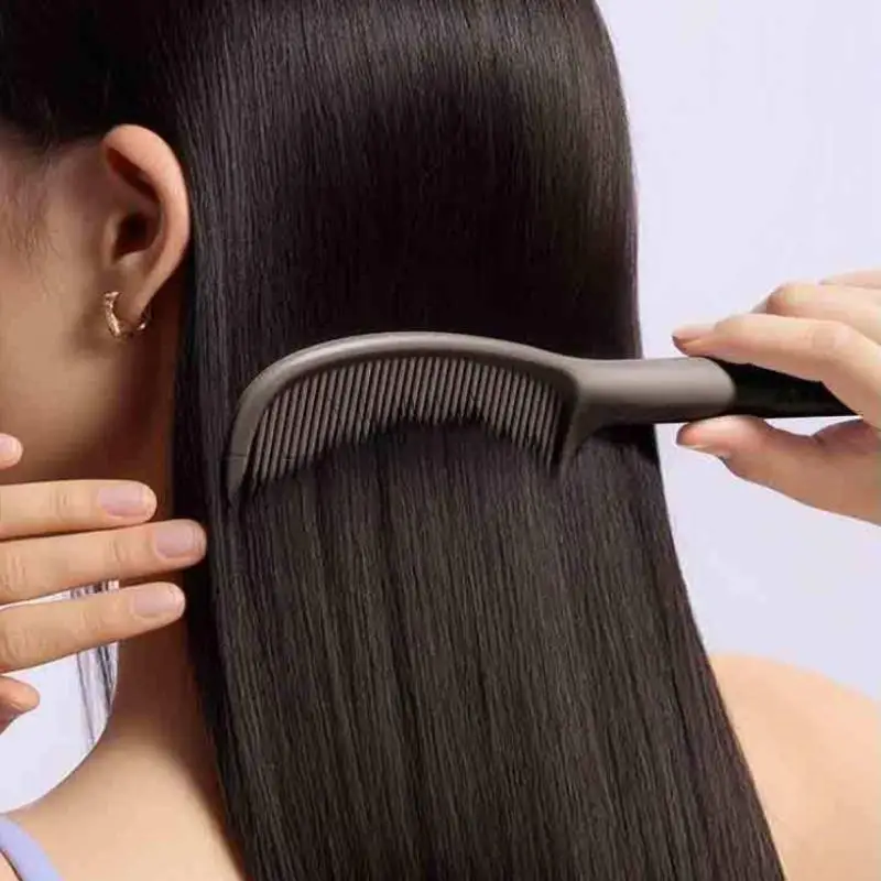 Coffee Color Comb Women's Special Oil Absorbing Volumizing Hair No Tangle Home Use Smooth Hair Beautifying Hair Comb