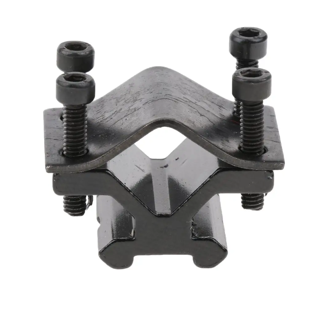 Universal Picatinny Rail Mount Flashlight Holder Adapter Metal Bracket for Scope Tube Outdoor Use