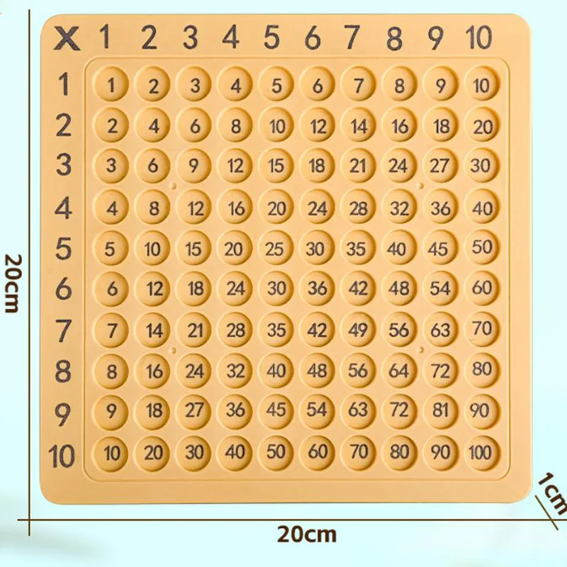 Interactive Multiplication Chessboard Game Educational Math Learning Kit Family Entertainment Math Tabletop Game Chess