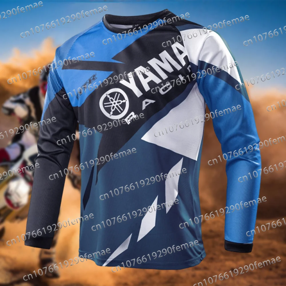 HOT SALE YAMAHA Motorcycle Shirt Daily Off road Motorcycle Stunt Mountain Bike Speed Drop Long Sleeve Sweatshirt