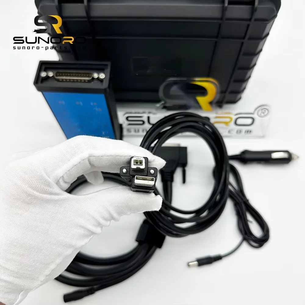 NEWExcavator Diagnostic Tool 09993-E9070 Hino Communication Adapter Diagnostic Tool 099993E9070 Equipped With CF53 Laptop