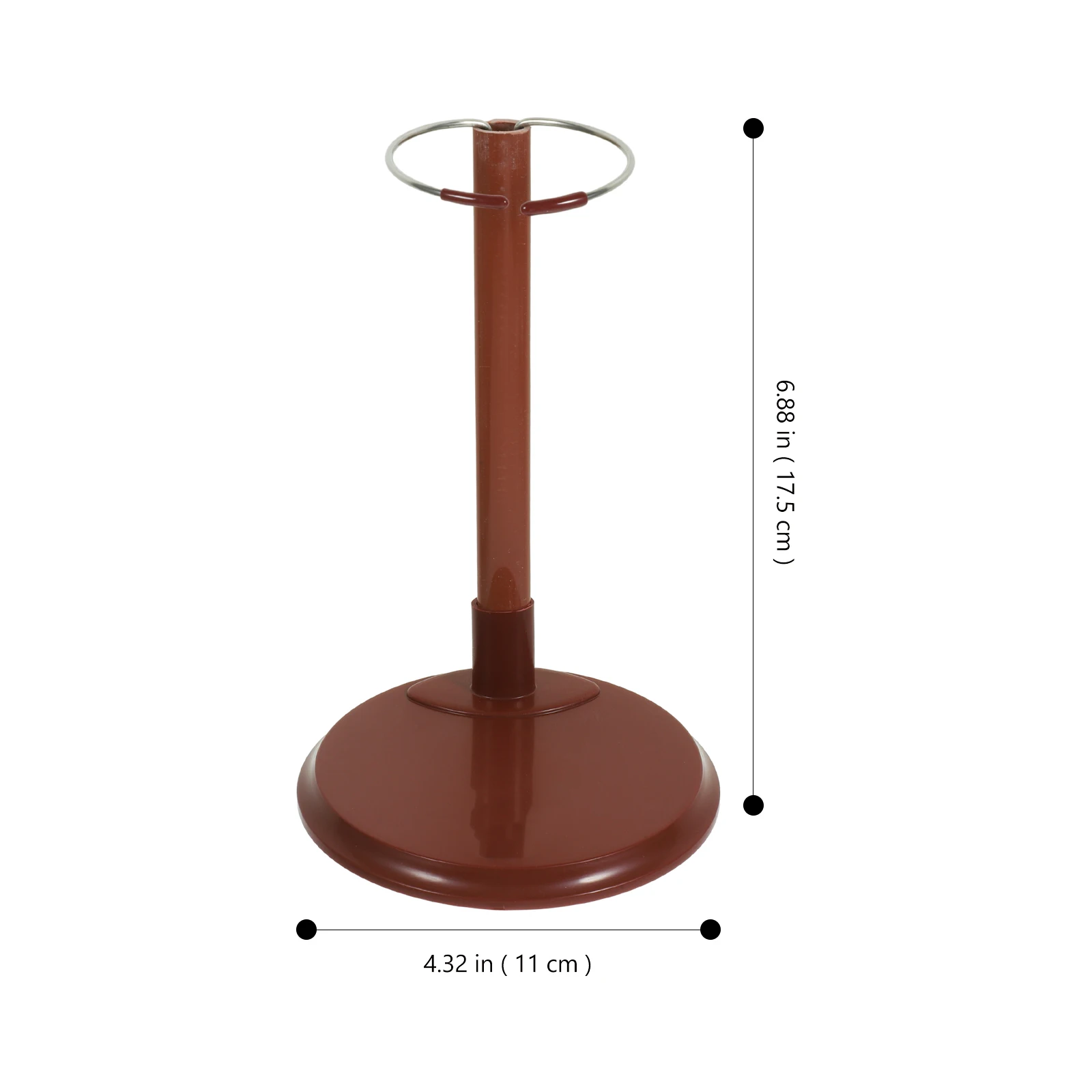 Brown Portable Stands Figures Display Rack Shelf Decorative Shelves Support Holders Stable Stand Action Figure