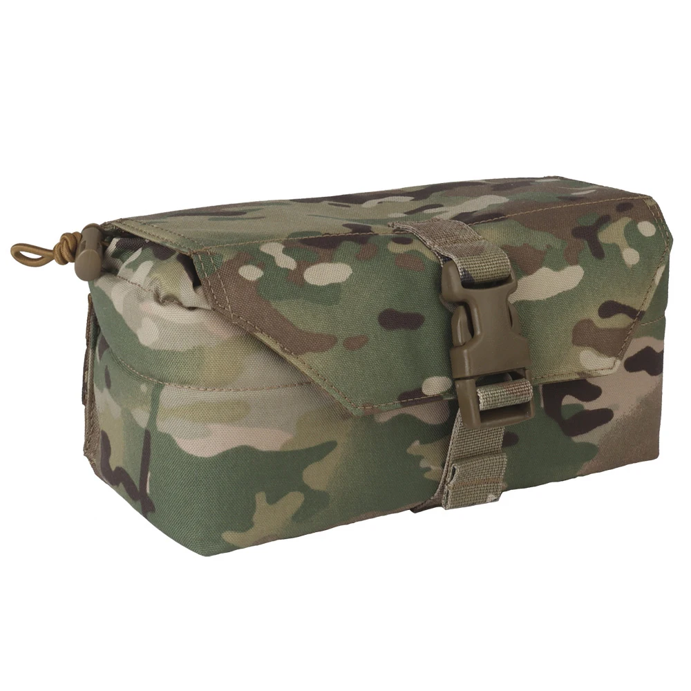 GPNVG-18 Night Vision Goggles Storage Pouch NVG Tactical Goggle Sponge Pad Shock Absorbed MOLLE Protective Bag