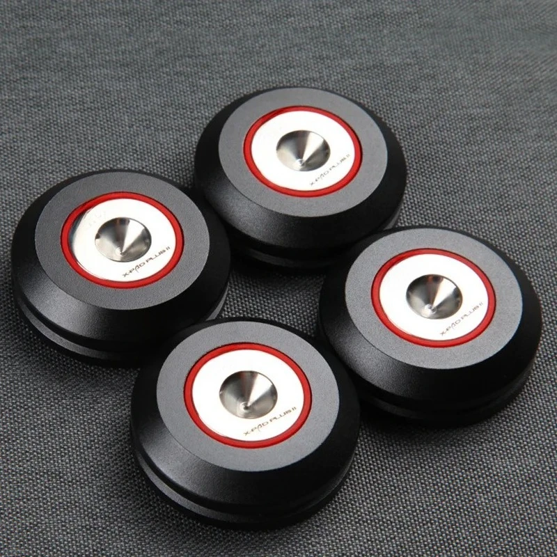

4PCS I Audio SpeakersPreamp CD Player non-slip Anti-shock Absorber Foot Feet Pads Vibration Absorption Spike