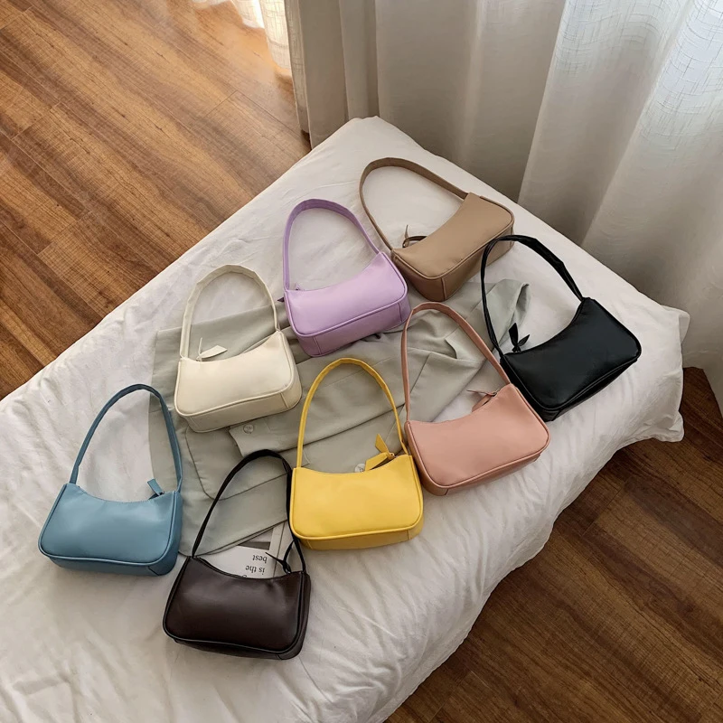 

Fashion PU Leather Crossbody Bag Women Underarm Bag Trend Handbag Girl Small Shoulder Bags