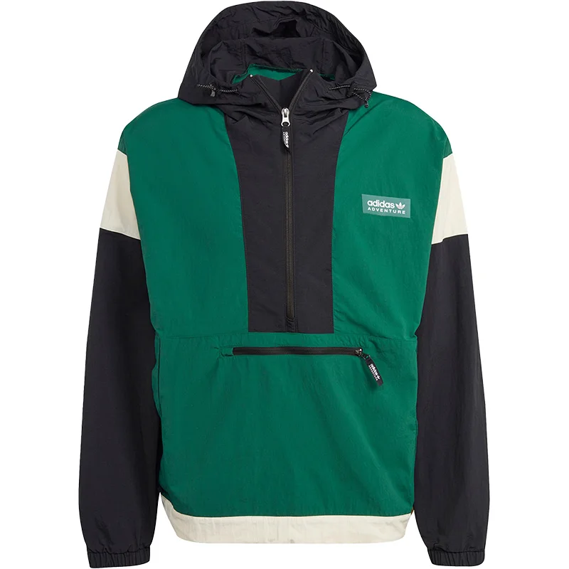 سويت شيرت Adidas الرسمي الأصلي للرجال ذو القلنسوة بنصف سحاب IC5640