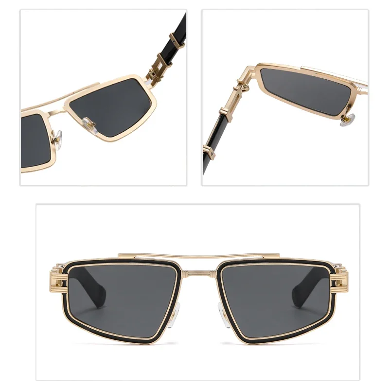 عبر الحدود الجديدة العصرية النساء النظارات الشمسية في الهواء الطلق حماية مزدوجة شعاع الرجعية الرجال نظارات شمسية