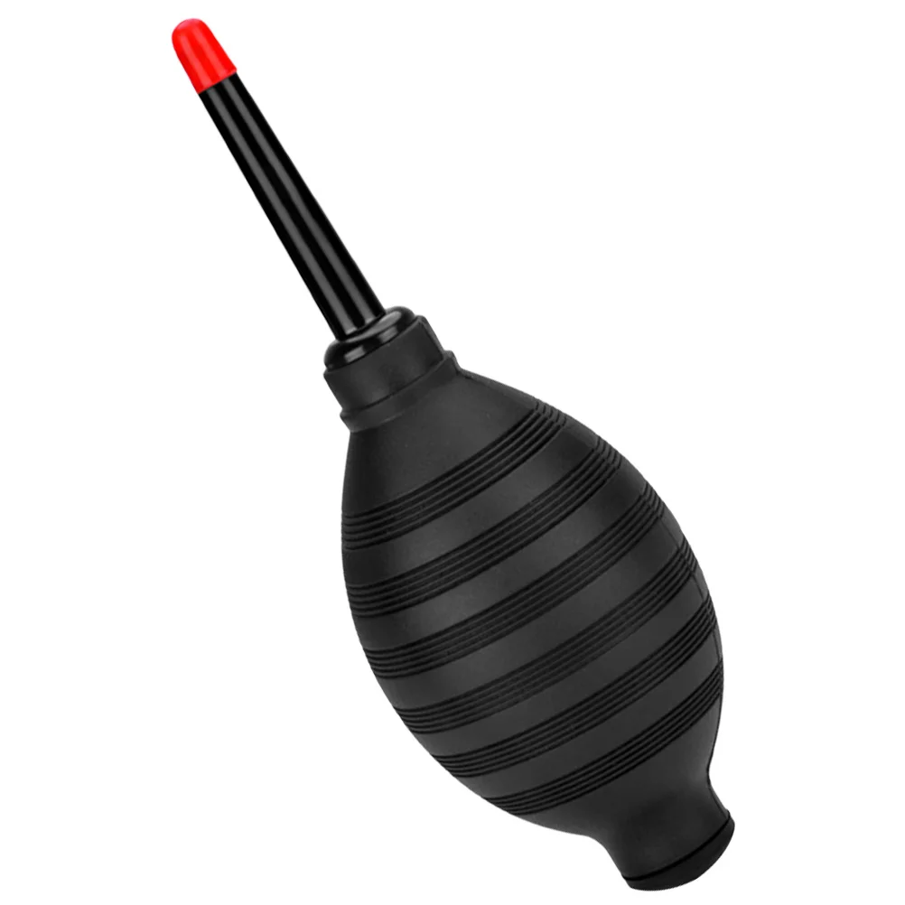 

Cleaning Air Blower Tools for Keyboard Lens Black Bulb Hair Dryer Device Elastic Silicone Strong Blowing Camera Cell Phone