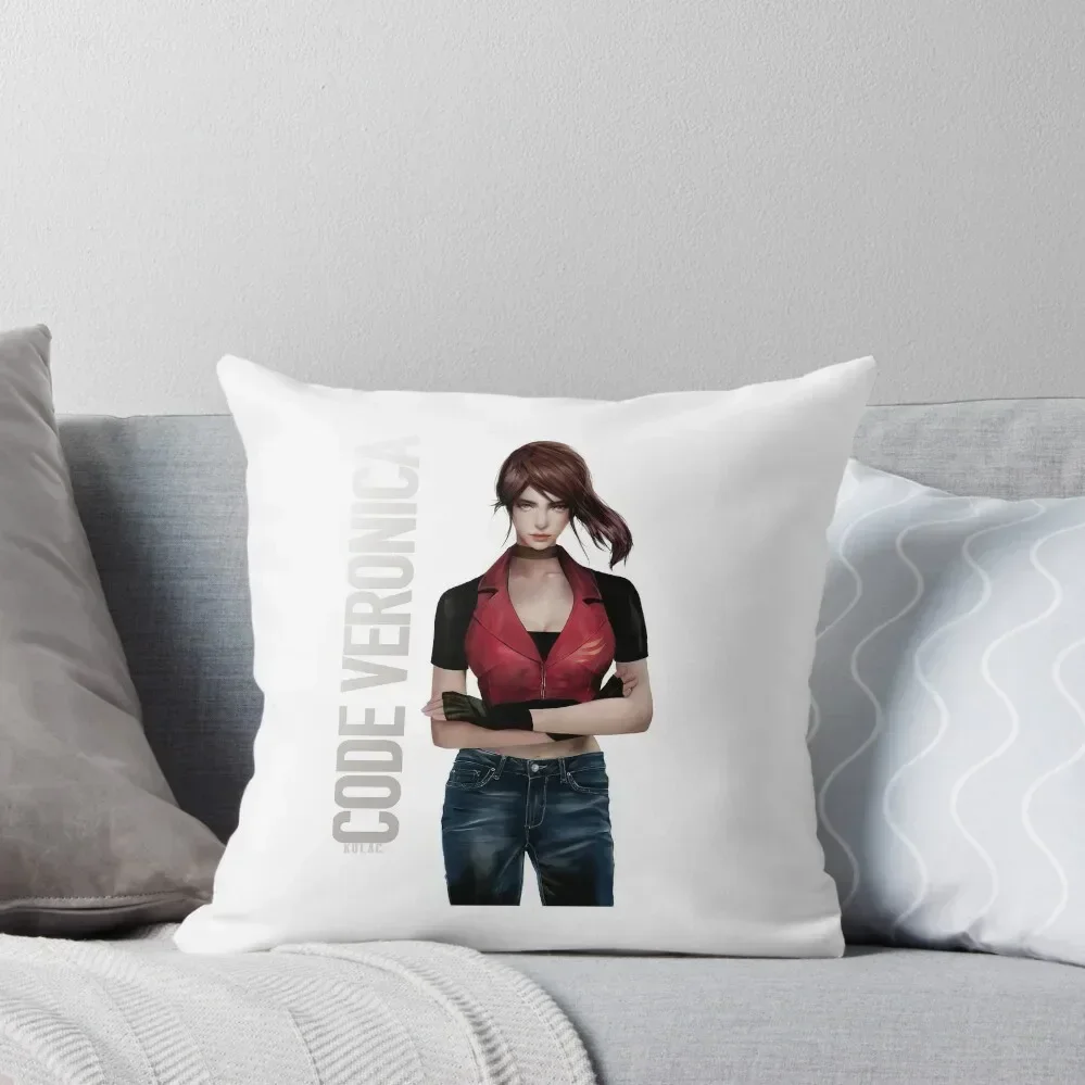 

Claire Redfield Throw Pillow sleeping pillows Pillow Case Christmas christmas cushions covers Sofas Covers pillow
