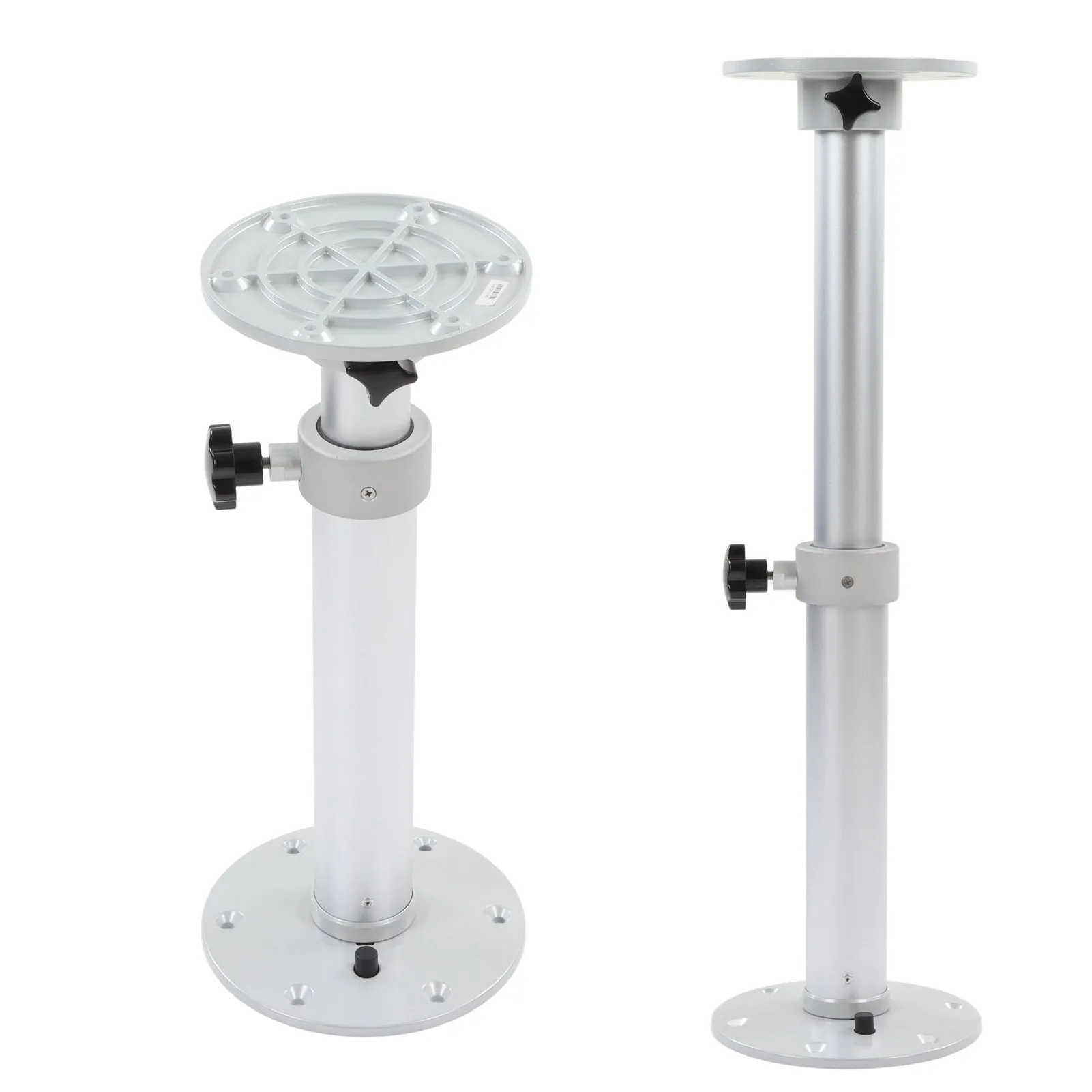 

RV Table Pedestal Leg Al Alloy 460-700mm Adjustable 360° Rotatable for RV Camper Caravan Boat Yacht Home RV Table Base Stand