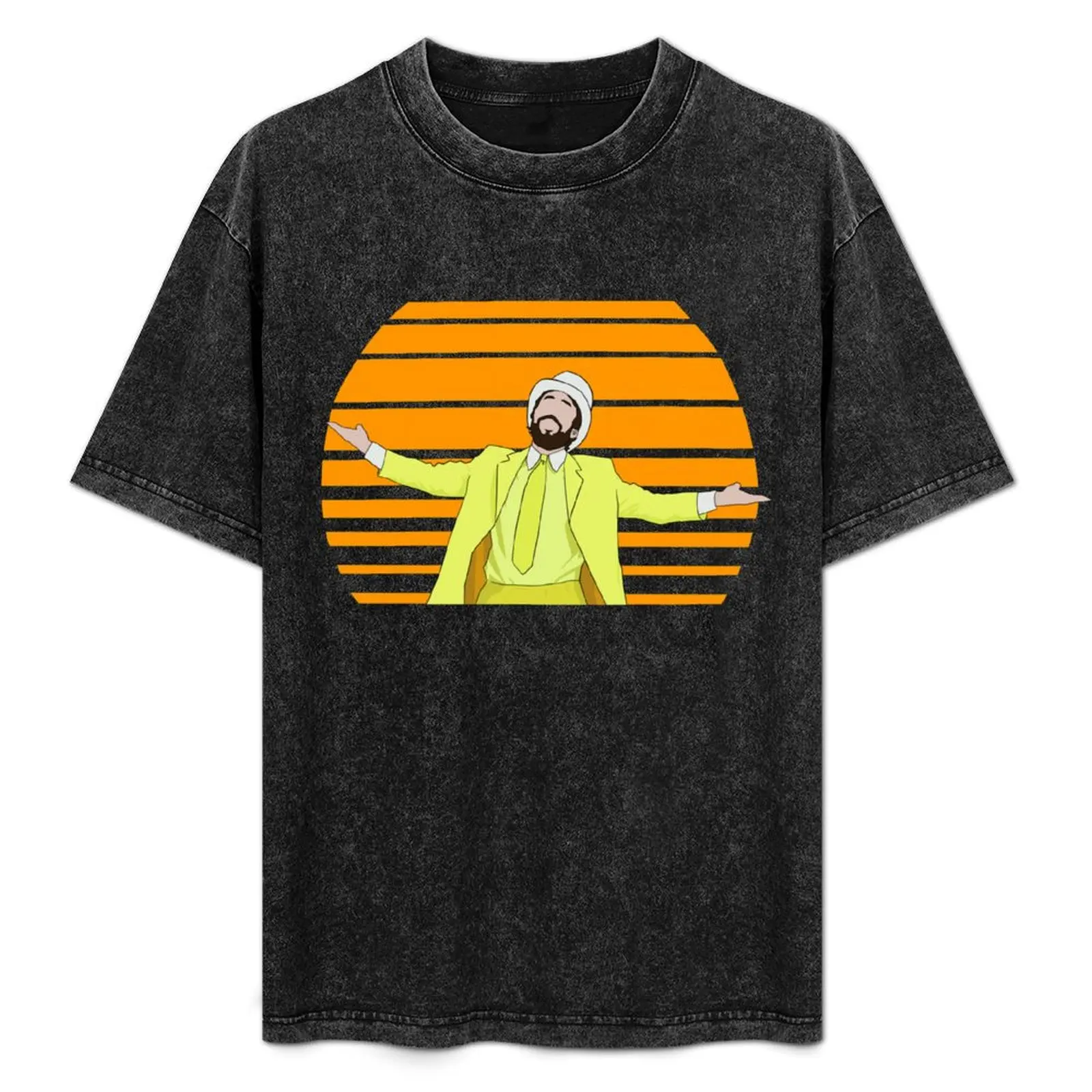 

Retro Sunny Design T-Shirt Relaxed Casual Short Sleeve Tee