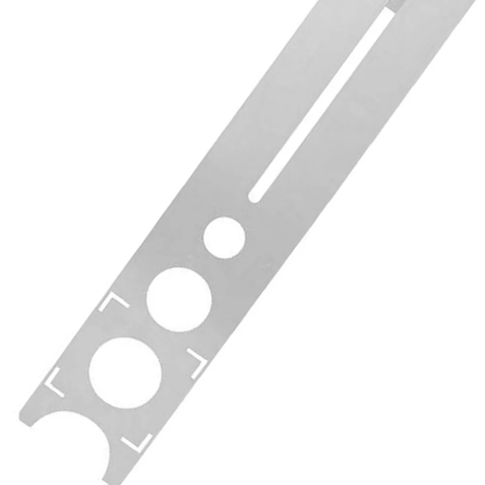Stainless Steel Tile Hole Locator Hole Size 25mm 40mm 45mm 55mm Portable Design Marble Punching Tool Accurate Positioning