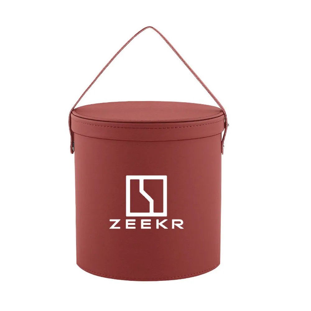 Fit For Zeekr 7X 8X 9X 2026-2027 Car Trash Can Storage Box Organizer Modification Automotive Accessories