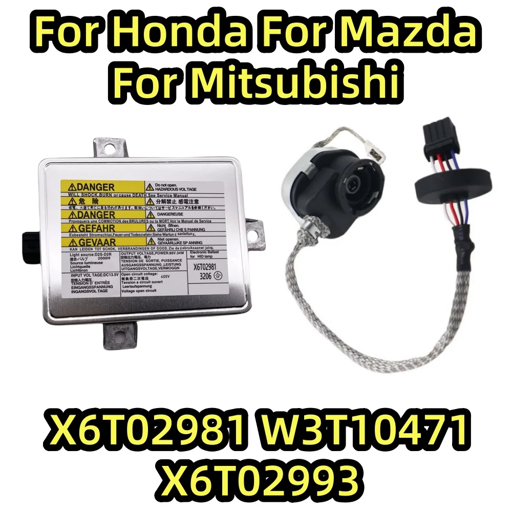 

W3T10471 X6T02981 Ксеноновый балласт HID для фар для Honda Acura CR-Z для Mazda 3 CX-5 для Mitsubishi X6T02971 W3T11371