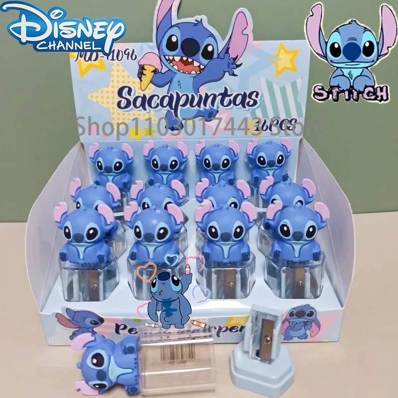 

1/3Pcs Disney Stitch Pencil Sharpener Student Stationery Prizes Cartoon Mini Portable Pencil Tool Ornaments Pencil Sharpener