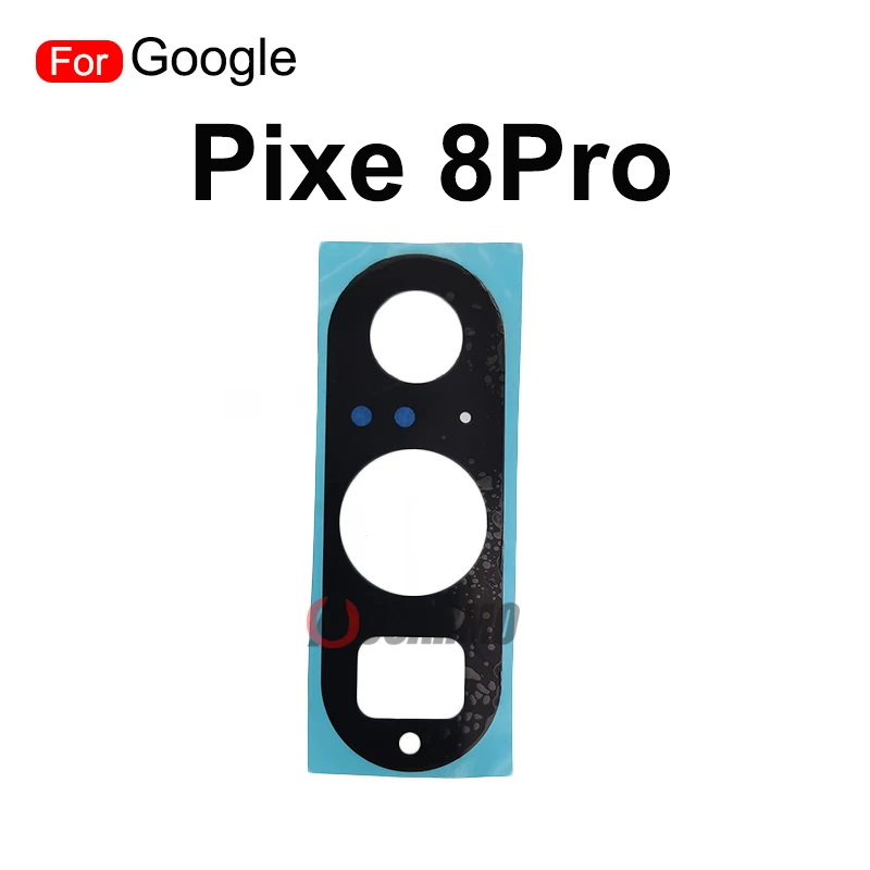 For Google Pixel 8 Pro 9 Pro XL 9Pro 8Pro Back Rear Camera Lens Glass With Sticker Adhesive Replacement Parts