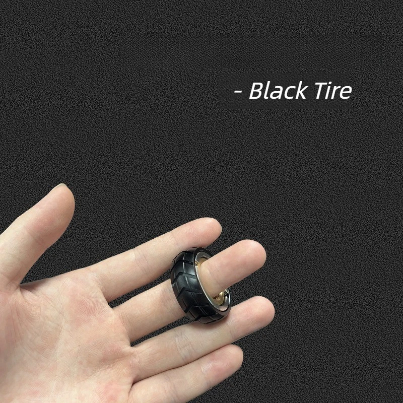 ฟิดเจ็ตสปินเนอร์โลหะ ของเล่นคลายเครียด EDC ของเล่นหมุนนิ้วโลหะ แกดเจ็ตคลายเครียดสำหรับผู้ใหญ่ ของเล่นพกพาสำหรับโต๊ะทำงาน