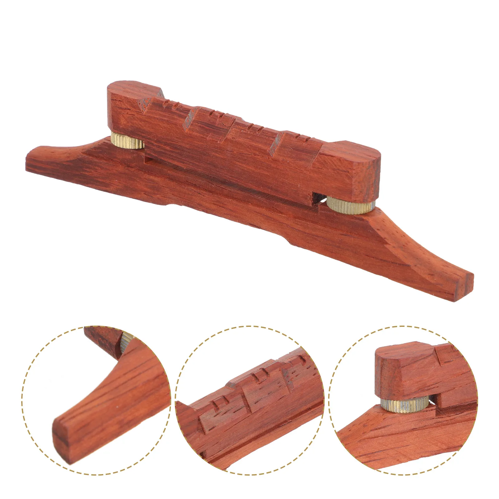 

Mandolin Bridge Replacement Music Instrument Part Sturdy Practical Lasting Fine Workmanship Simple Installation
