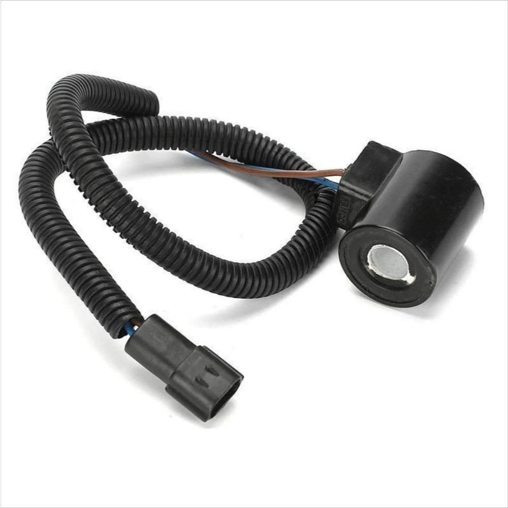 Pilot Safety Lock Solenoid Coil FlyingBull | Replacement for Doosan Daewoo Hyundai DH55-60-5-7 R55 Excavator