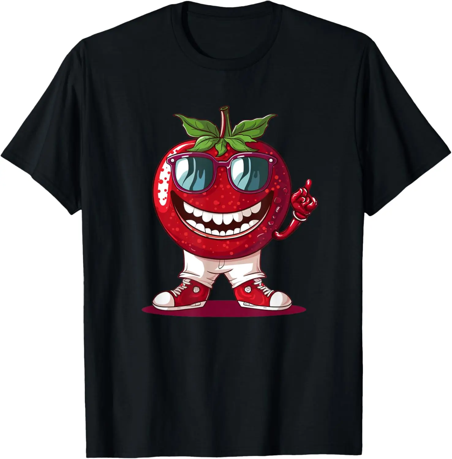 

Pretty Pomegranate Costume for Fruits Lovers with cool Kicks T-Shirt
