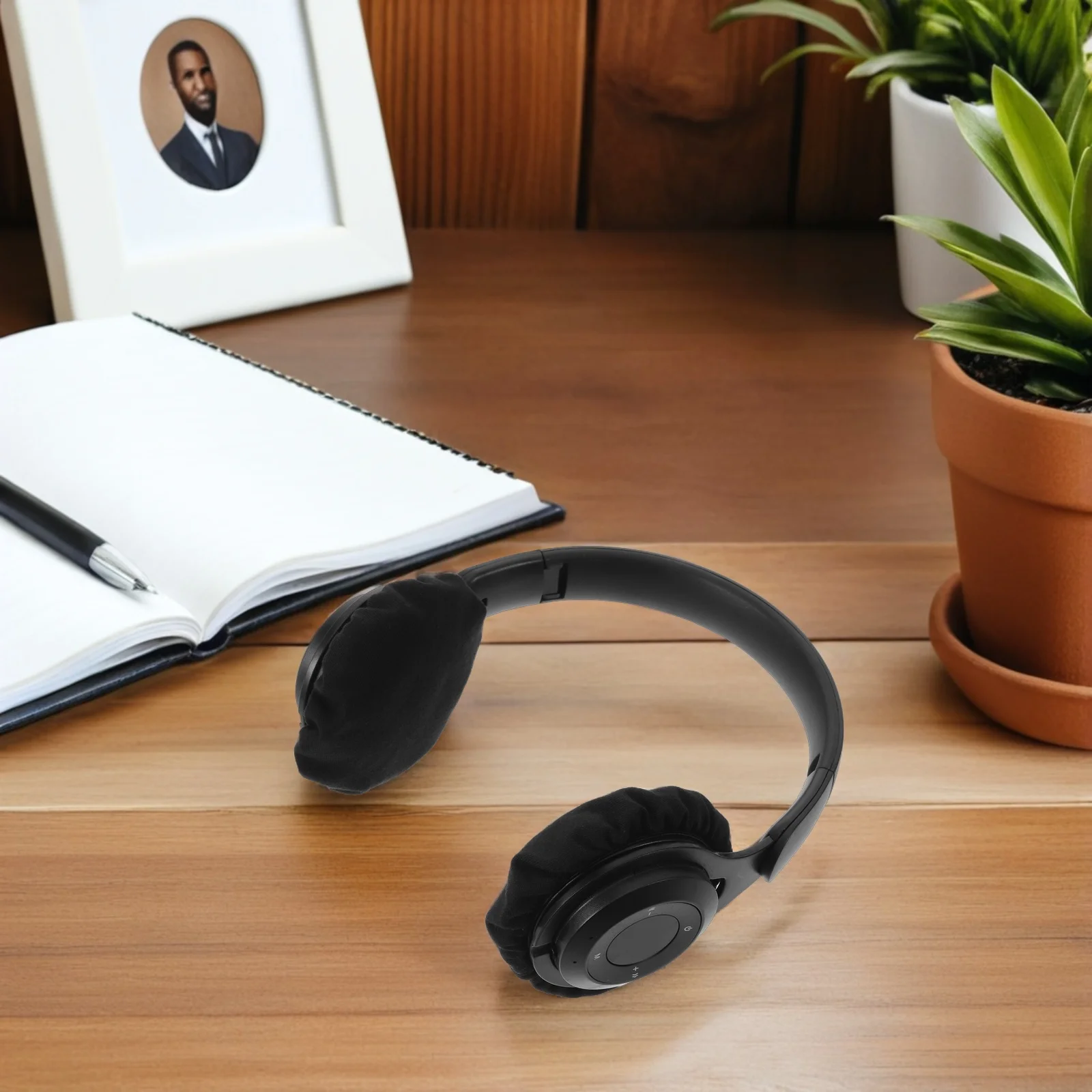 10 قطعة أغطية أذن لسماعات الرأس أغطية وسائد بديلة لسماعات فوق الأذن مقاومة للغبار والعرق وسادة أذن قابلة للتنفس #4