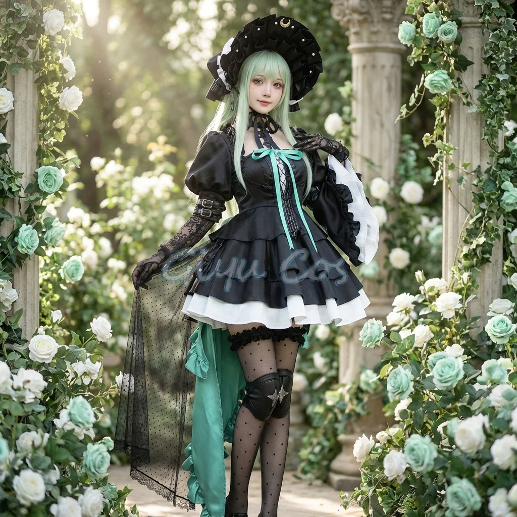 Disfraz de Cosplay de Wakaba Mutsumi de BanG Dream, Conjunto Completo, Uniforme de Carnaval, Fiesta de Halloween, Mascarada para Mujeres